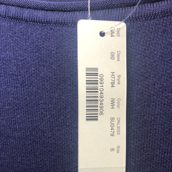 NWT J Crew Small Sweater Dress with Ruffle Hem. - Picture 5 of 5